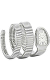Bulgari Serpenti Double-Twirl Steel and Diamonds Ladies Watch (SP35C6SDS.2T) | Bandiera Jewellers Toronto and Vaughan