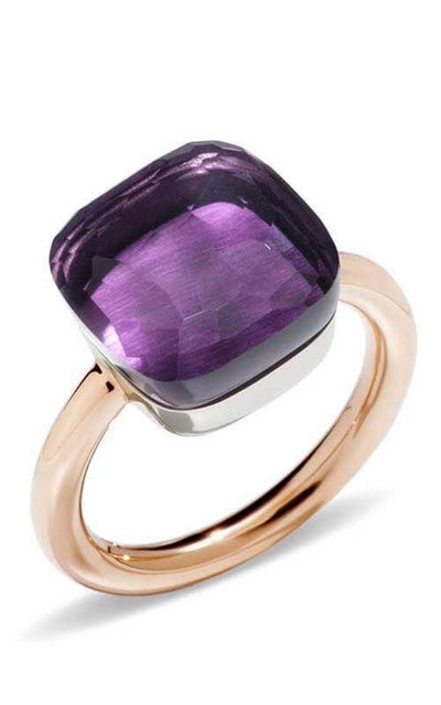 Pomellato Nudo Rose Gold and Amethyst Ring (PAB2010O6000000OI) | Bandiera Jewellers Toronto and Vaughan