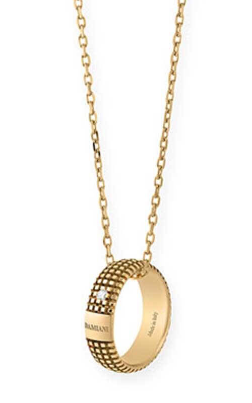 Damiani Metropolitan Dream Necklace Yellow Gold and Diamonds (20031668) | Bandiera Jewellers Toronto and Vaughan