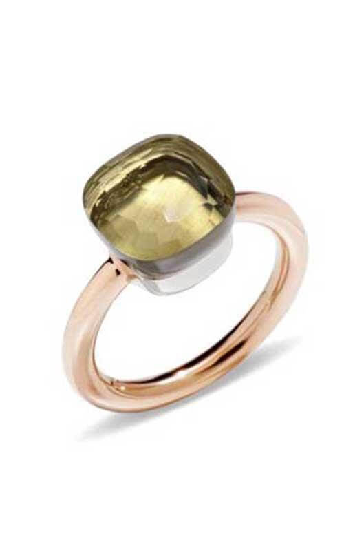 Pomellato Nudo Ring Rose Gold, White Gold and Lemon Quartz PAA1100O6000000QL | Bandiera Jewellers Toronto and Vaughan