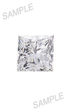 Bandiera Jewellers 0.60 Carat Princess Squared Cut Diamond (SI-1 I)