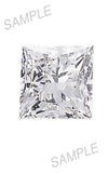 Bandiera Jewellers 0.94 Carat Princess Squared Cut Diamond (SI -1 G)