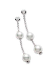 Mikimoto Earrings Pearls in Motion Akoya Pearls White (PEL644DW) | Bandiera Jewellers Toronto and Vaughan