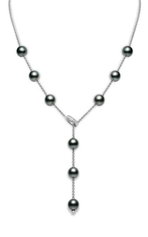 Mikimoto Necklace Pearls in Motion South Sea Pearls Black (PPL351BDW9) | Bandiera Jewellers Toronto and Vaughan