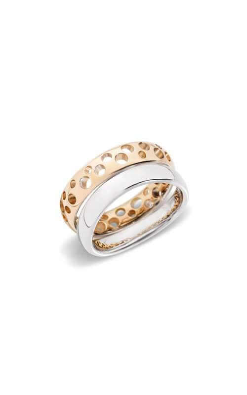 Pomellato Milano Lirico Ring White Gold and Rose Gold (A.B510/O7/O9) | Bandiera Jewellers Toronto and Vaughan