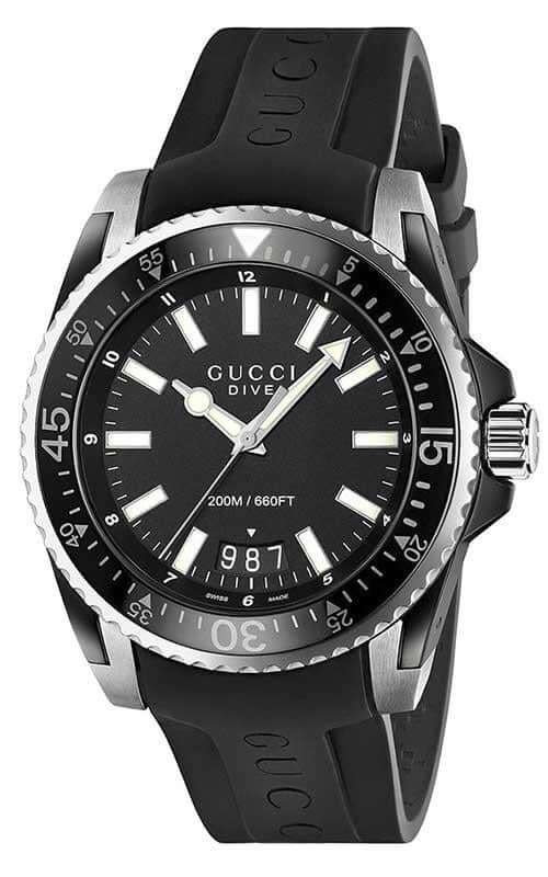 Gucci Dive Quartz XL Mens Watch (YA136204A) | Bandiera Jewellers Toronto and Vaughan