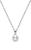 Mikimoto Everyday Essentials Pendant Akoya Pearl White (PPS852W) | Bandiera Jewellers Toronto and Vaughan
