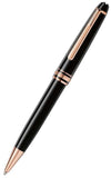 Montblanc Meisterstuck Red Gold-Coated Classique Ballpoint Pen (112679) | Bandiera Jewellers Toronto and Vaughan
