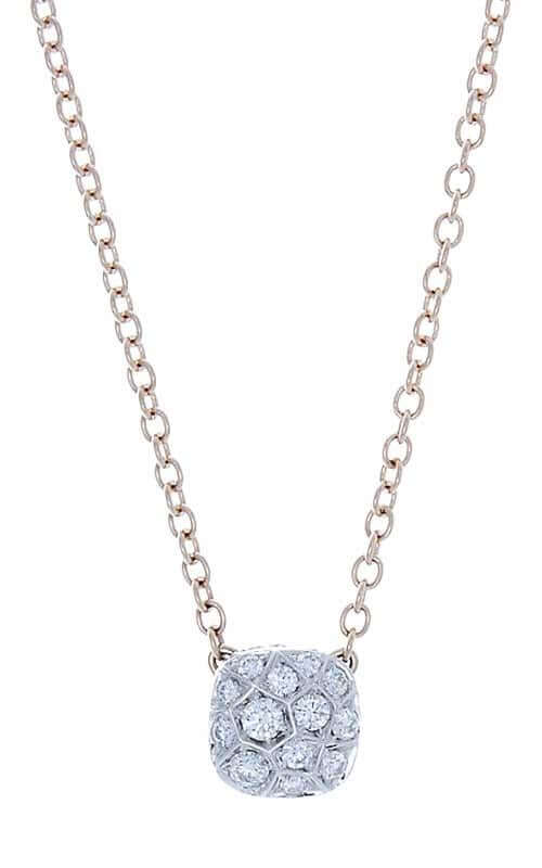 Pomellato Nudo Necklace Rose, White Gold and Diamonds (PCB6012O6000DB000) | Bandiera Jewellers Toronto and Vaughan