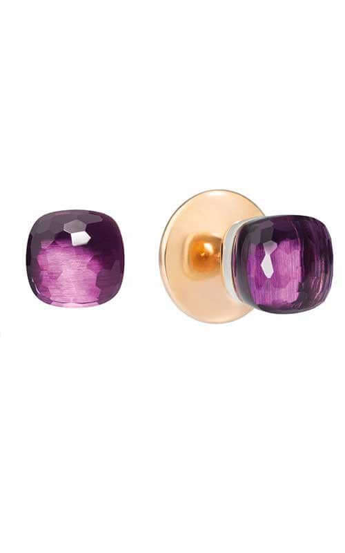 Pomellato Nudo Earrings Rose Gold and Amethyst (POB6010O6000000OI) | Bandiera Jewellers Toronto and Vaughan