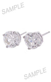 Bandiera Jewellers Diamond Studs 1.24ct.