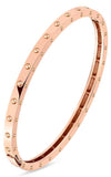 Roberto Coin Pois Mois Rose Gold Bangle (777135A8XBA0) | Bandiera Jewellers Toronto and Vaughan