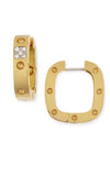 Roberto Coin Pois Mois Earrings Diamonds, Yellow Gold (888524AJERX0) | Bandiera Jewellers Toronto and Vaughan