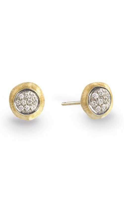 Marco Bicego Delicati Earrings Yellow Gold and Diamonds (OB1377-B) | Bandiera Jewellers Toronto and Vaughan
