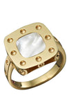 Roberto Coin Pois Mois Ring Yellow Gold and Mother of Pearl (7771004AY65M) | Bandiera Jewellers Toronto and Vaughan