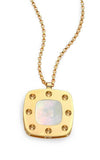 Roberto Coin Pois Mois Pendant Yellow Gold and Diamond (777974YCHMP) | Bandiera Jewellers Toronto and Vaughan