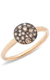 Pomellato Sabbia Ring Rose Gold and Diamonds (PAB4070O7000DBR00) | Bandiera Jewellers Toronto and Vaughan