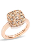 Pomellato Nudo Ring Rose Gold and Diamonds (A.B704GO6/BR) | Bandiera Jewellers Toronto and Vaughan