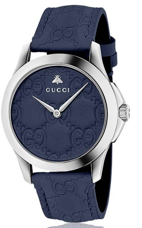 Womens gucci watch blue face Clearance