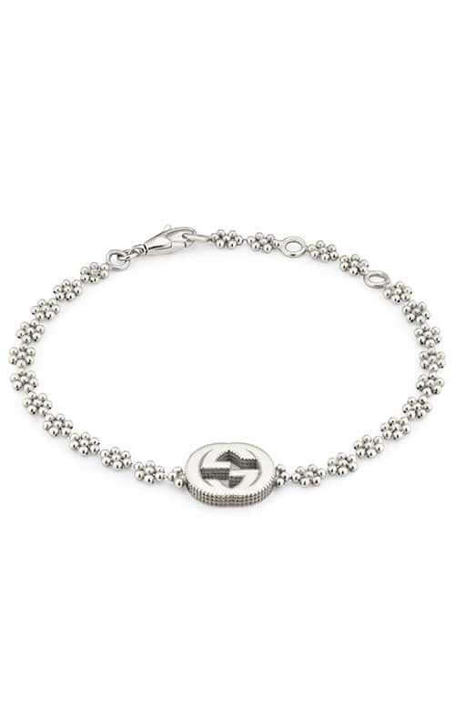 Gucci Interlocking G Bracelet Sterling Silver (YBA48168700100U) | Bandiera Jewellers Toronto and Vaughan