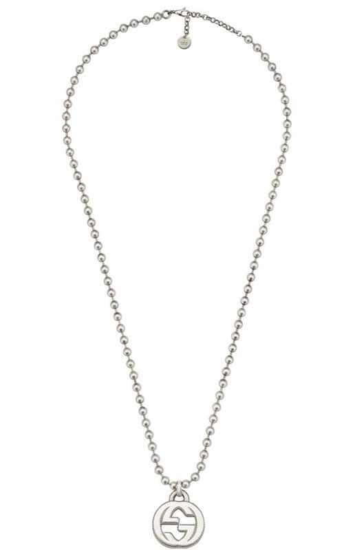 Gucci Interlocking G Necklace Large Sterling Silver (YBB47921700100U) | Bandiera Jewellers Toronto and Vaughan