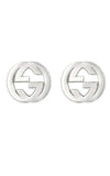 Gucci Interlocking G Stud Earrings Sterling Silver (YBD47922700100U) | Bandiera Jewellers Toronto and Vaughan
