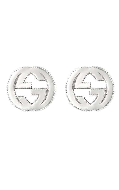 Gucci Interlocking G Stud Earrings Sterling Silver (YBD47922700100U) | Bandiera Jewellers Toronto and Vaughan