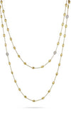 Marco Bicego Siviglia Necklace Yellow Gold and Diamond (CB1843 B) | Bandiera Jewellers Toronto and Vaughan