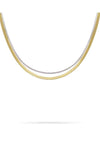 Marco Bicego Masai Necklace 2 Strand Yellow and White Gold (CG721) | Bandiera Jewellers Toronto and Vaughan