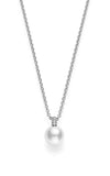 Mikimoto Akoya Cultured Pearl and Pave Diamond Pendant (MPA10308ADXW) | Bandiera Jewellers Toronto and Vaughan