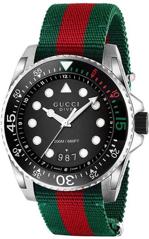 Gucci Dive XL Mens Watch YA136209A | Bandiera Jewellers Toronto and Vaughan