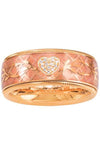 Wellendorff Diamond Heart Rose Gold and Diamonds Ring (607248) - Limited Edition | Bandiera Jewellers Toronto and Vaughan