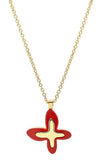 Mimi Freevola Baby Gold & Coral Necklace (PXM243G8P8) | Bandiera Jewellers Toronto and Vaughan