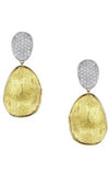 Marco Bicego Lunaria Gold and Diamonds Earrings (OB1432-B) | Bandiera Jewellers Toronto and Vaughan