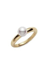 Mikimoto Akoya Cultured Pearl and Gold Ring (PRA746K) | Bandiera Jewellers Toronto and Vaughan