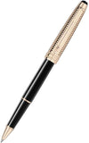 Montblanc Meisterstück Doué Geometry Champagne-Gold Classique Rollerball Pen (118093) | Bandiera Jewellers Toronto and Vaughan