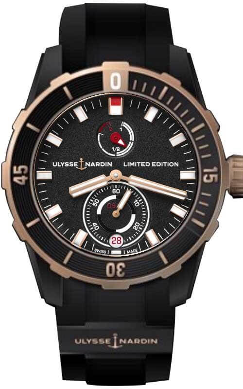 Ulysse Nardin Diver Chronometer 1185 170 3 BLACK 1185 170 3