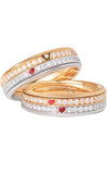 Wellendorff Love's Duet Gold and Diamonds Ring | Bandiera Jewellers Toronto and Vaughan