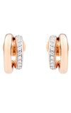 Pomellato Iconica Gold and Diamonds Earrings (POB8111O7000DB000) | Bandiera Jewellers Toronto and Vaughan