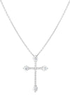 Roberto Coin Gold and Diamonds Small Cross Necklace (111363AWCHX0) | Bandiera Jewellers Toronto and Vaughan