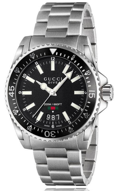GUCCI Large Dive Mens Watch YA136301A | Bandiera Jewellers Toronto and Vaughan